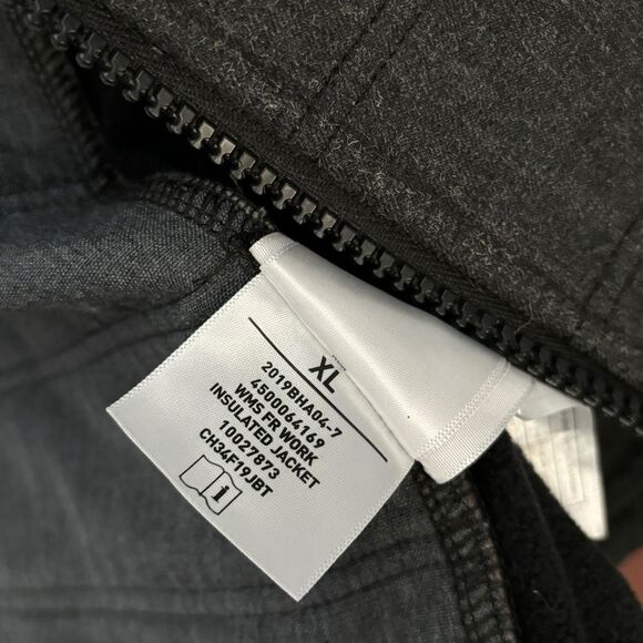 Ariat FR Cloud 9 Insulated Jacket Gray Black Zip XL NWOT 6 0451 - Picture 11 of 14